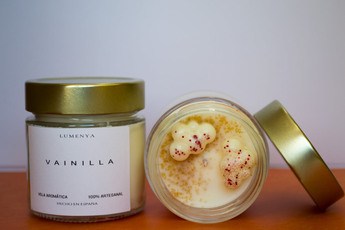 Vela aromática de Vainilla