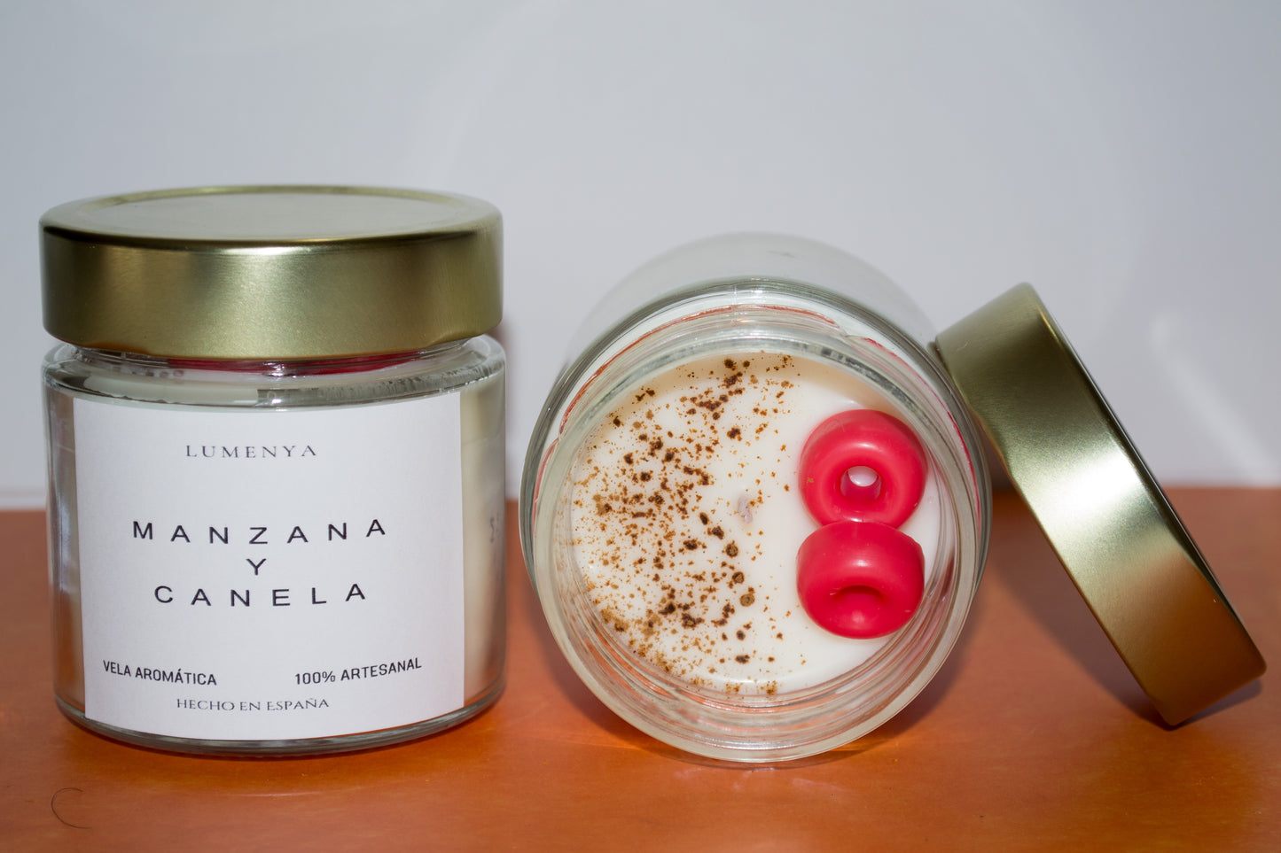 Vela aromática de Manzana y Canela