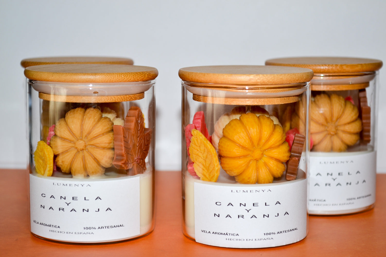 Vela aromática decorativa