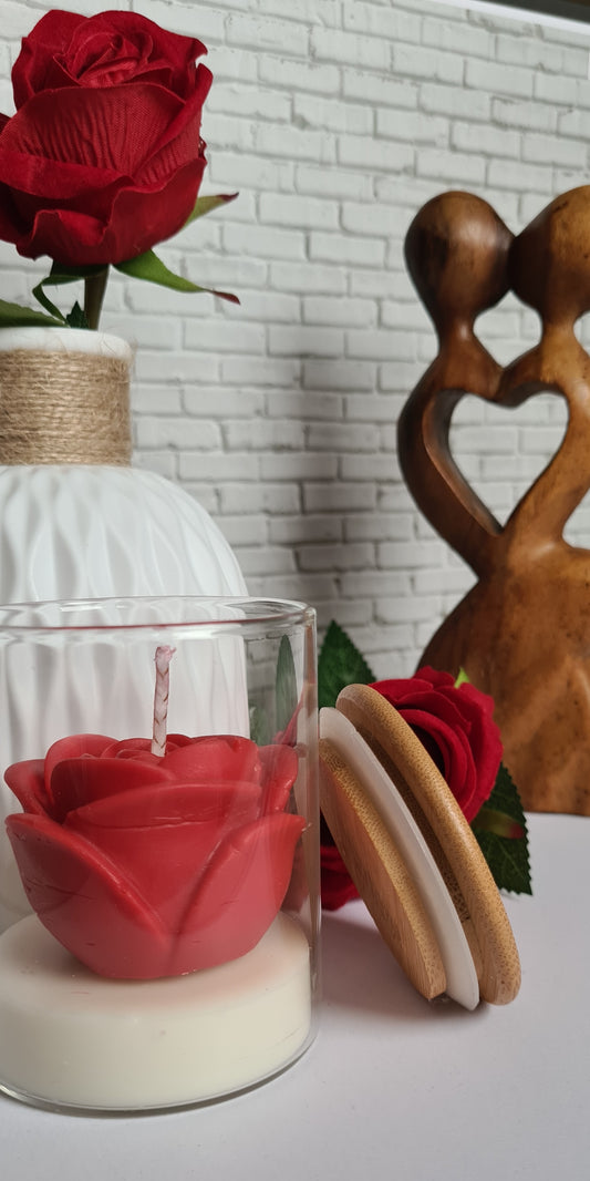 Frasco aromático flor Rosa