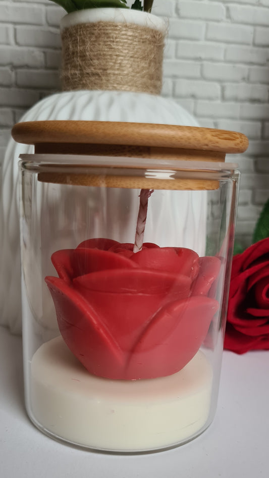 Frasco aromático flor Rosa