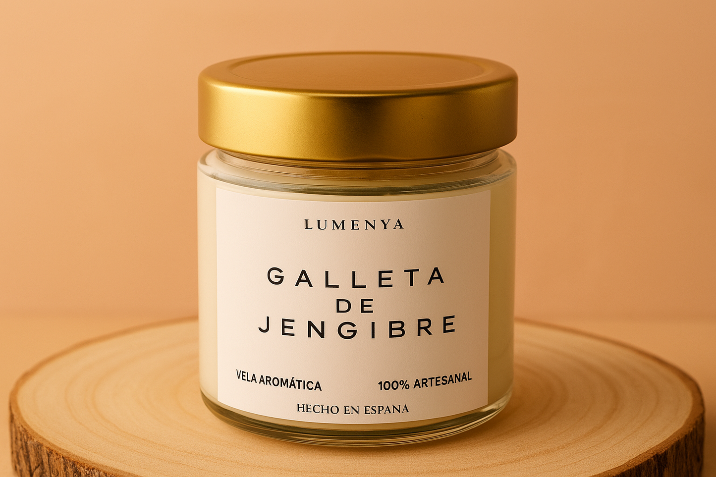 Vela aromática Galleta de Jengibre