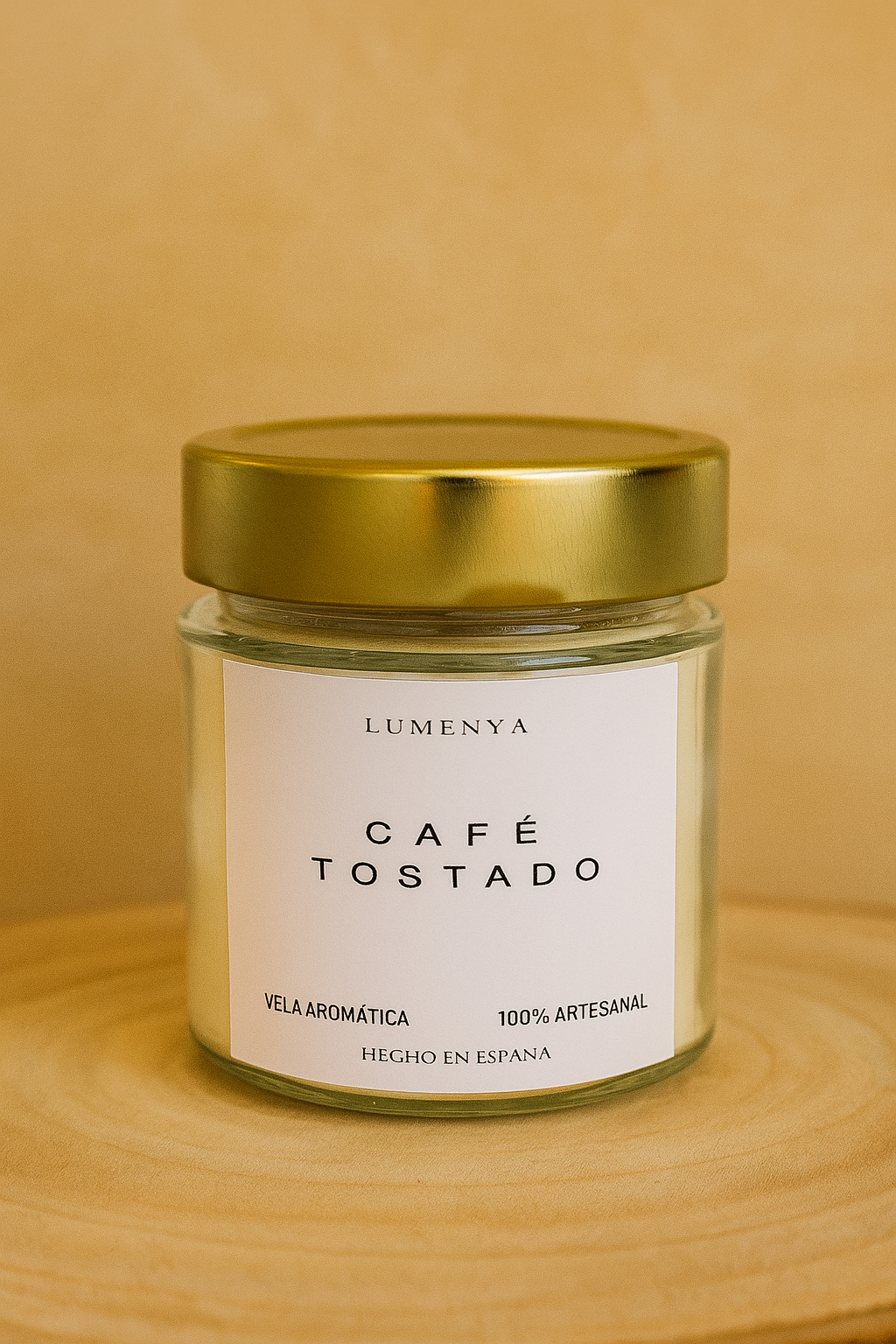 Vela aromática de Café Tostado