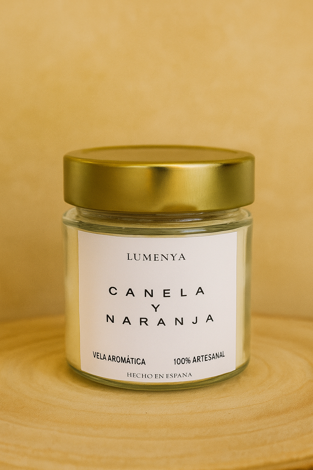 Vela aromática de Canela y Naranja